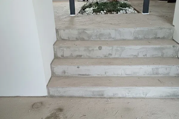 instalación de suelo laminado en  - antes de la reforma