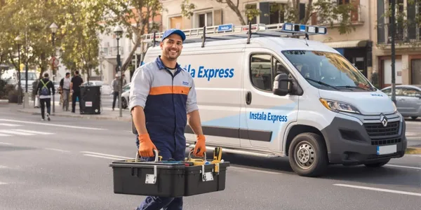 instalación de puertas nuevas propiedad en Sabadell - antes de la reforma